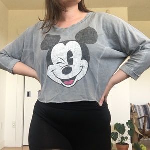 *MOVING SALE* Mickey Mouse Cropped Sweatshirt